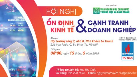Thư mời tham dự: " Hội nghị ổn định kinh tế và cạnh tranh doanh nghiệp"