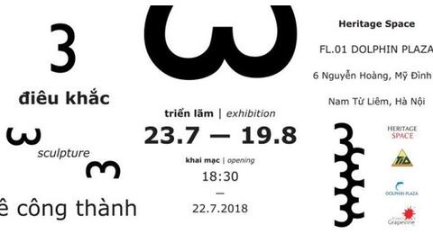 Triển lãm điêu khắc '3 . 3 . 3'